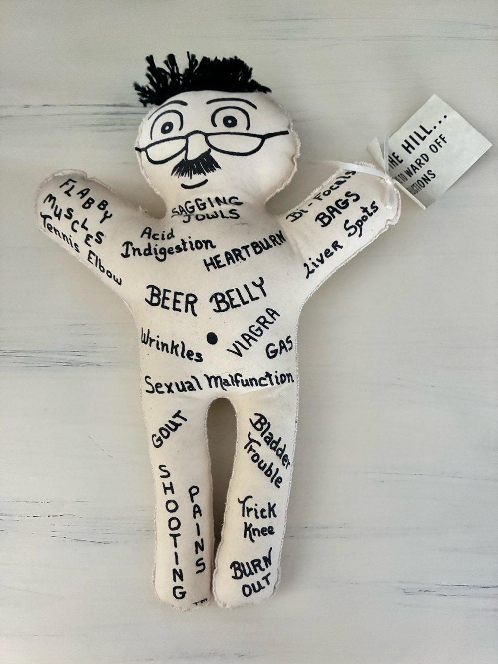 Novelty “Over the Hill” Gag Voodoo Doll